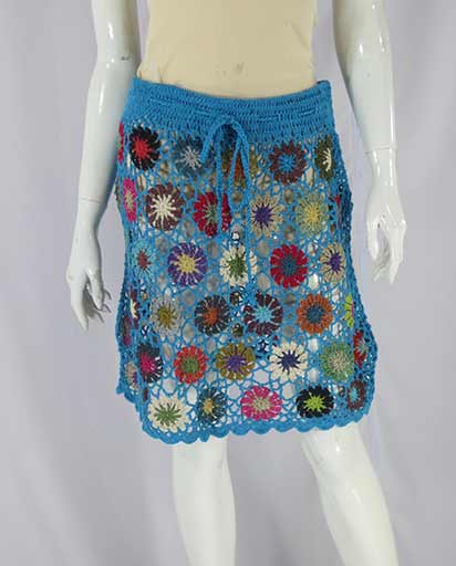 Crochet Cotton Patch Skirts