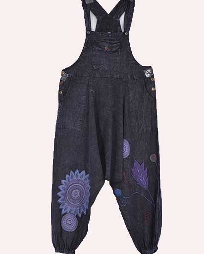 Enzyme Washed Cotton Overalls
