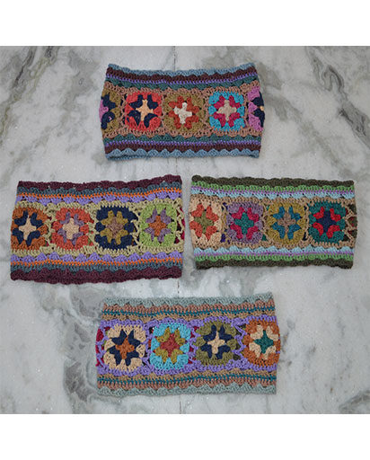 Nepalese Crochet Cotton Head bands