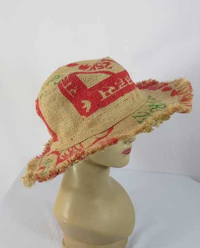 Recycled Handmade Jute Hats