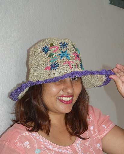 Nepal Handmade Hemp Hats
