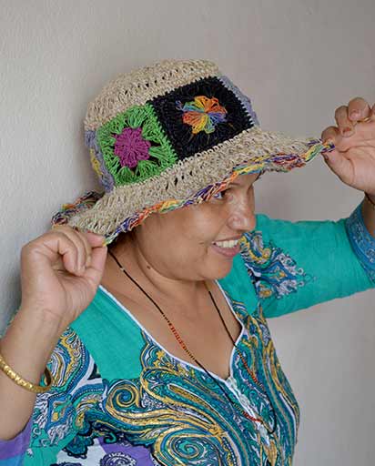 Handmade Hemp Cotton Hats