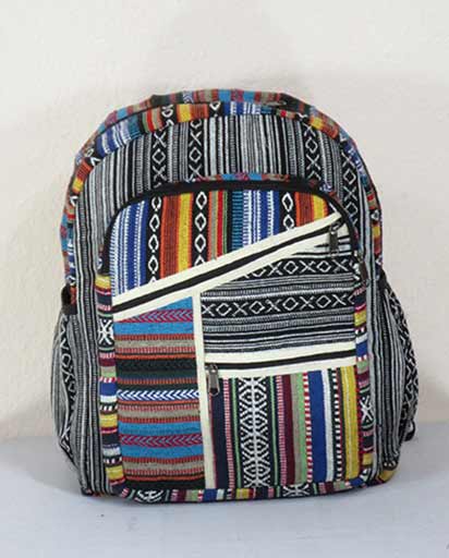 Patch Gheri Cotton Backpacks