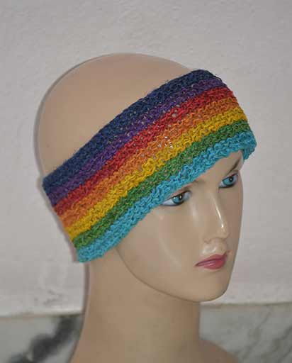 Hemp Cotton Crochet Headbands