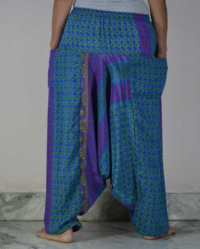Silk Afghani Style Trousers