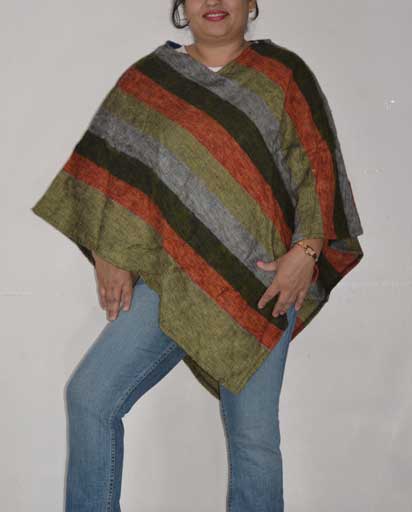 Nepalese Warm Woolen Ponchos