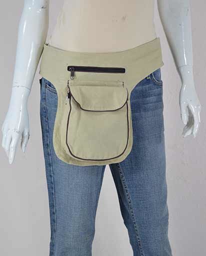 Cotton Waist Belt Bags