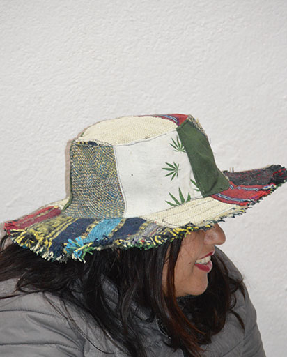 Patch Hemp Cotton Hippie Hats