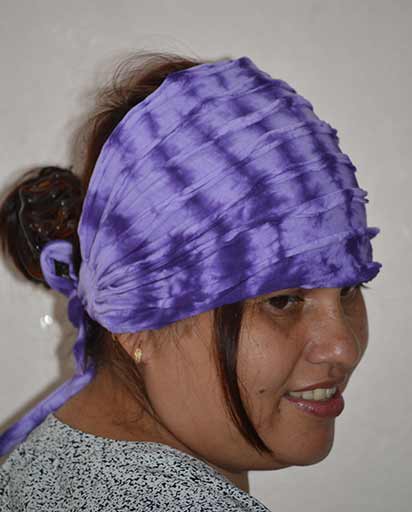 Tie Dyed Cotton Headbands