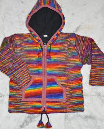 Kids Fleece Lined Woolen Jackets