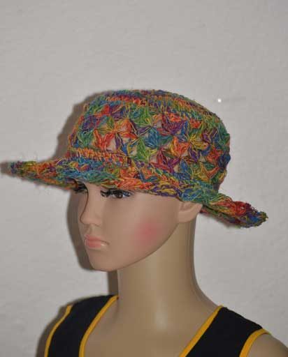 Childen's Netted Hemp Hats